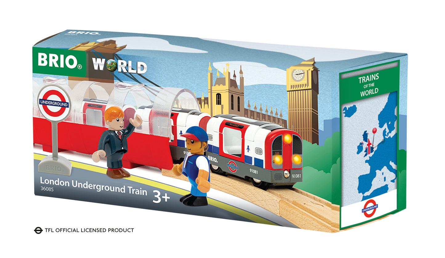 BRIO - London Underground Train (7 pieces)