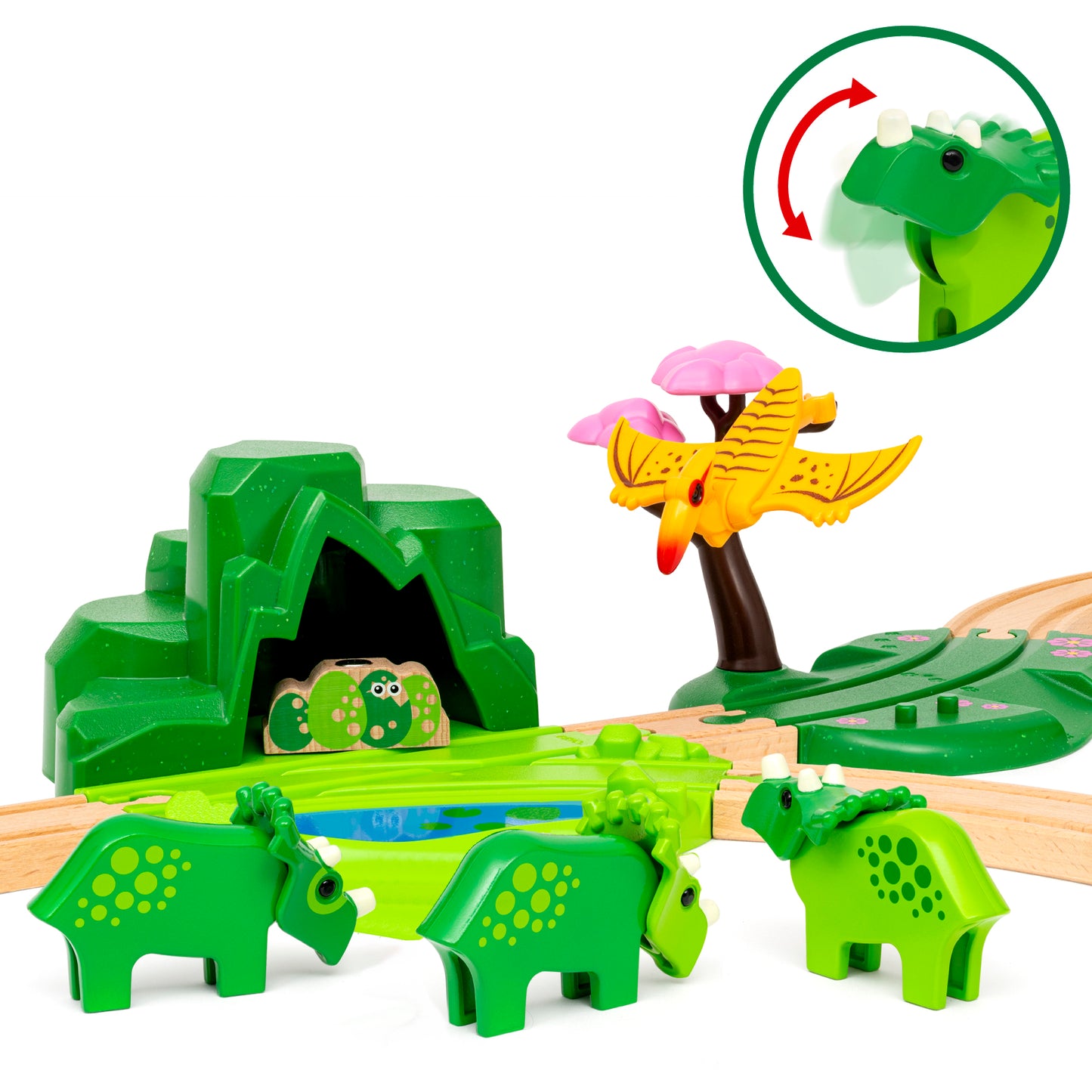 BRIO - Dinosaur Deluxe Set 45 pieces