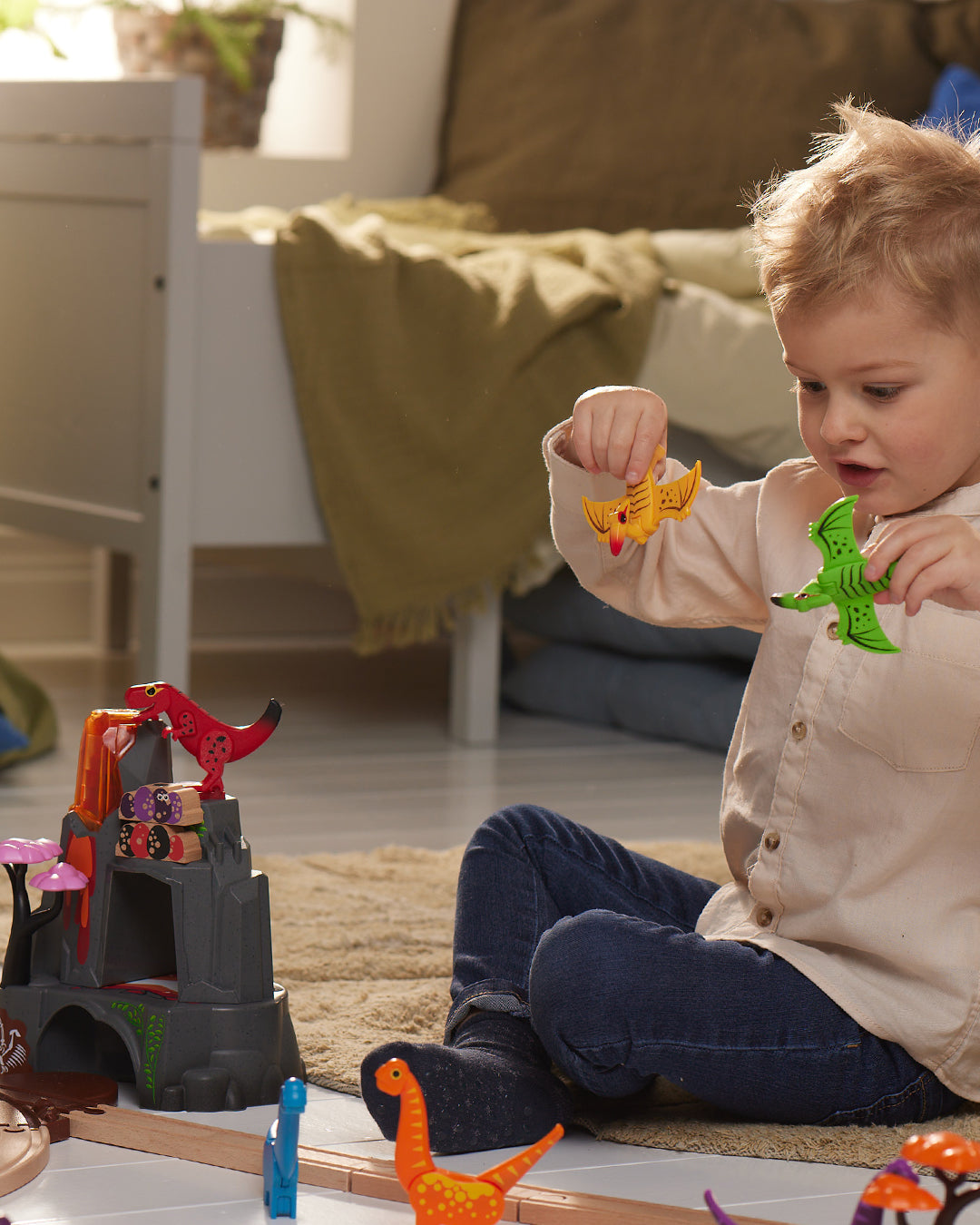 BRIO - Dinosaur Deluxe Set 45 pieces