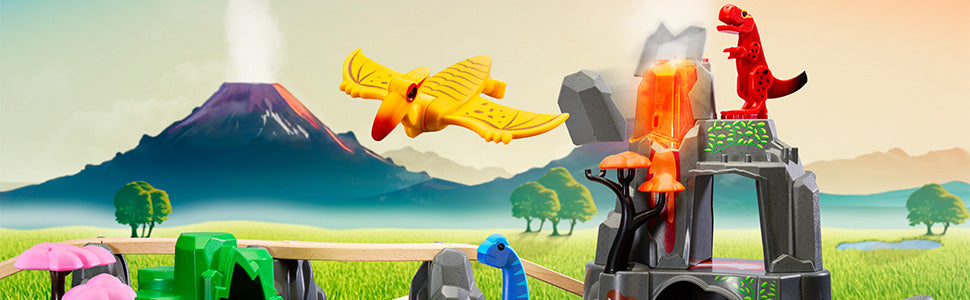 BRIO - Dinosaur Deluxe Set 45 pieces