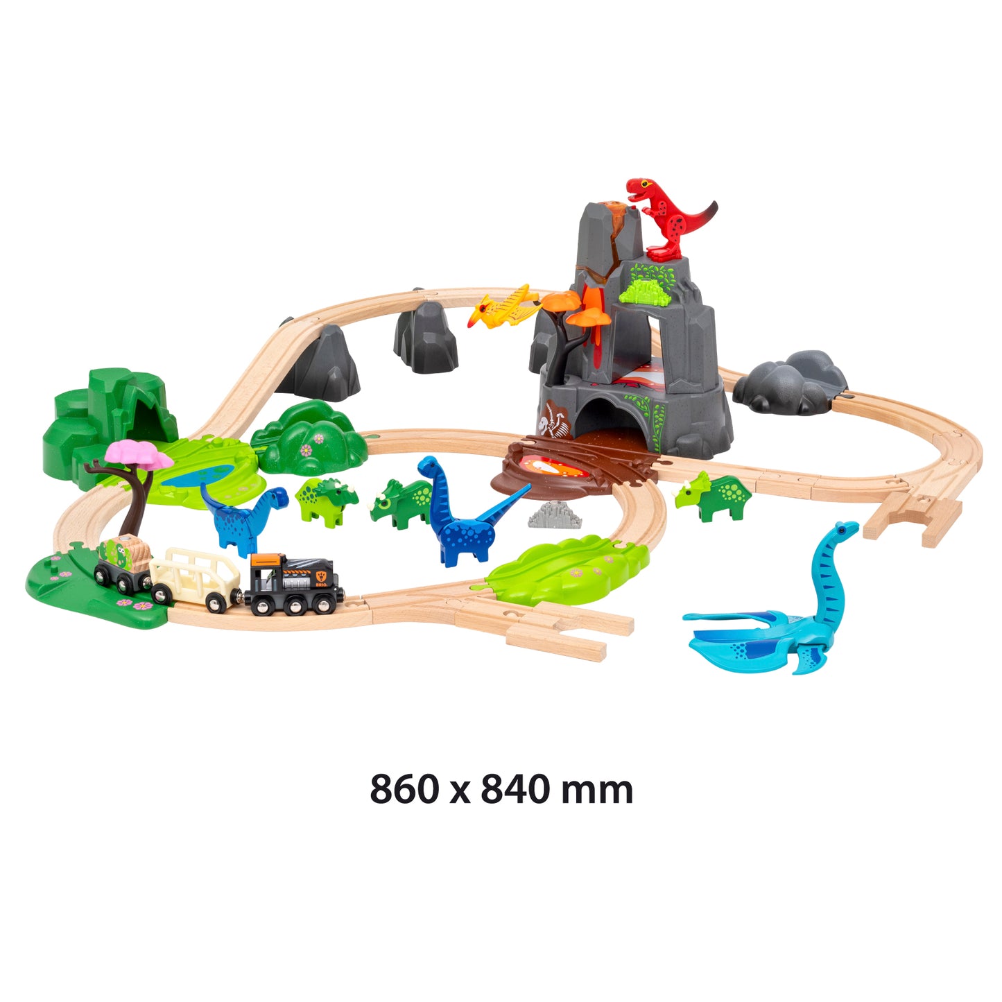 BRIO - Dinosaur Deluxe Set 45 pieces