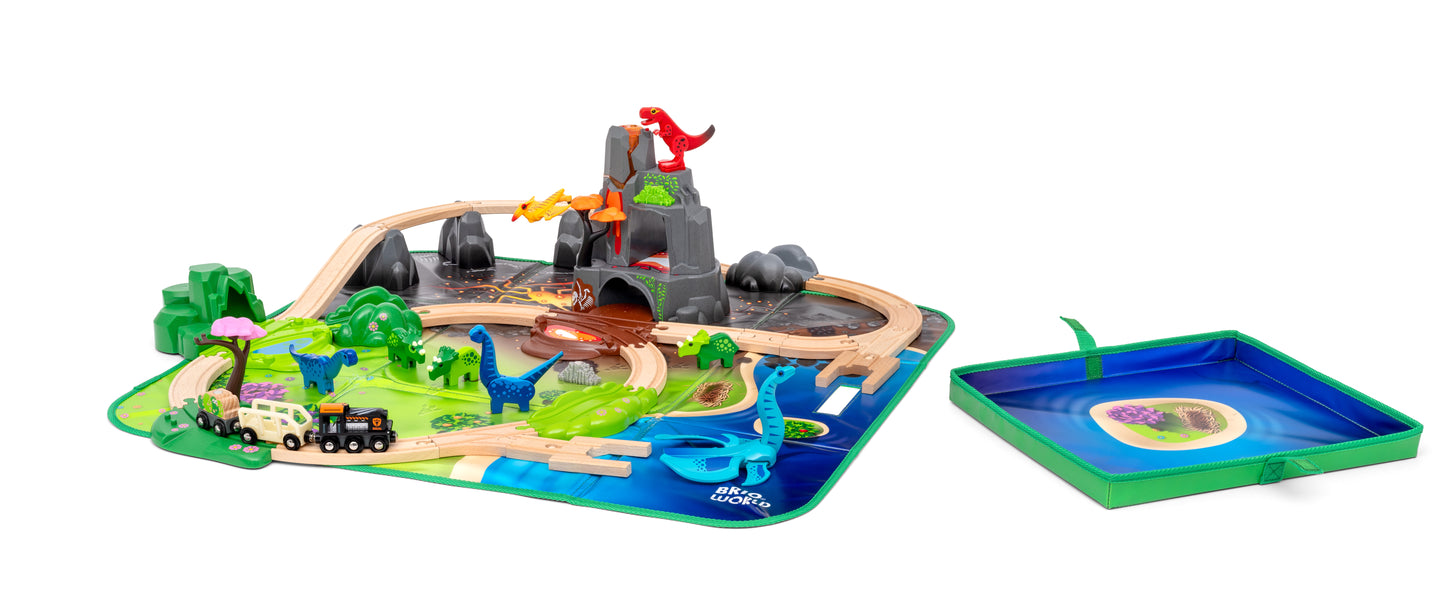 BRIO - Dinosaur Deluxe Set 45 pieces