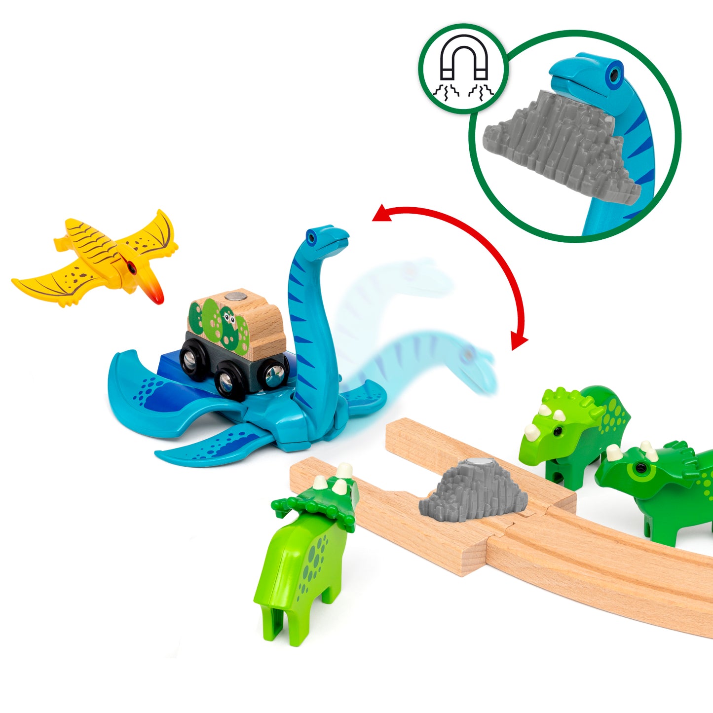 BRIO - Dinosaur Deluxe Set 45 pieces