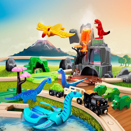 BRIO - Dinosaur Deluxe Set 45 pieces