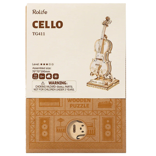 Cello - 3D Wooden Kit