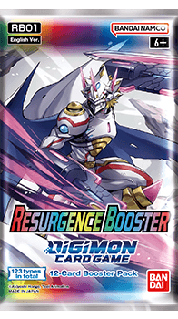 Digimon Card Game: Resurgence Booster Pack [RB01] – one individual booster pack