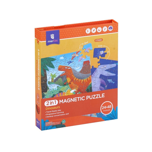 2-in-1 Magnetic Puzzle | Dinosaurs