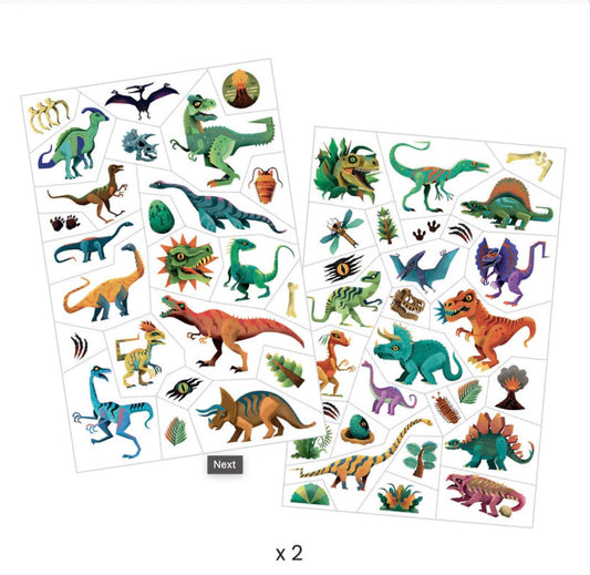 Temporary Tattoos | Dino Club