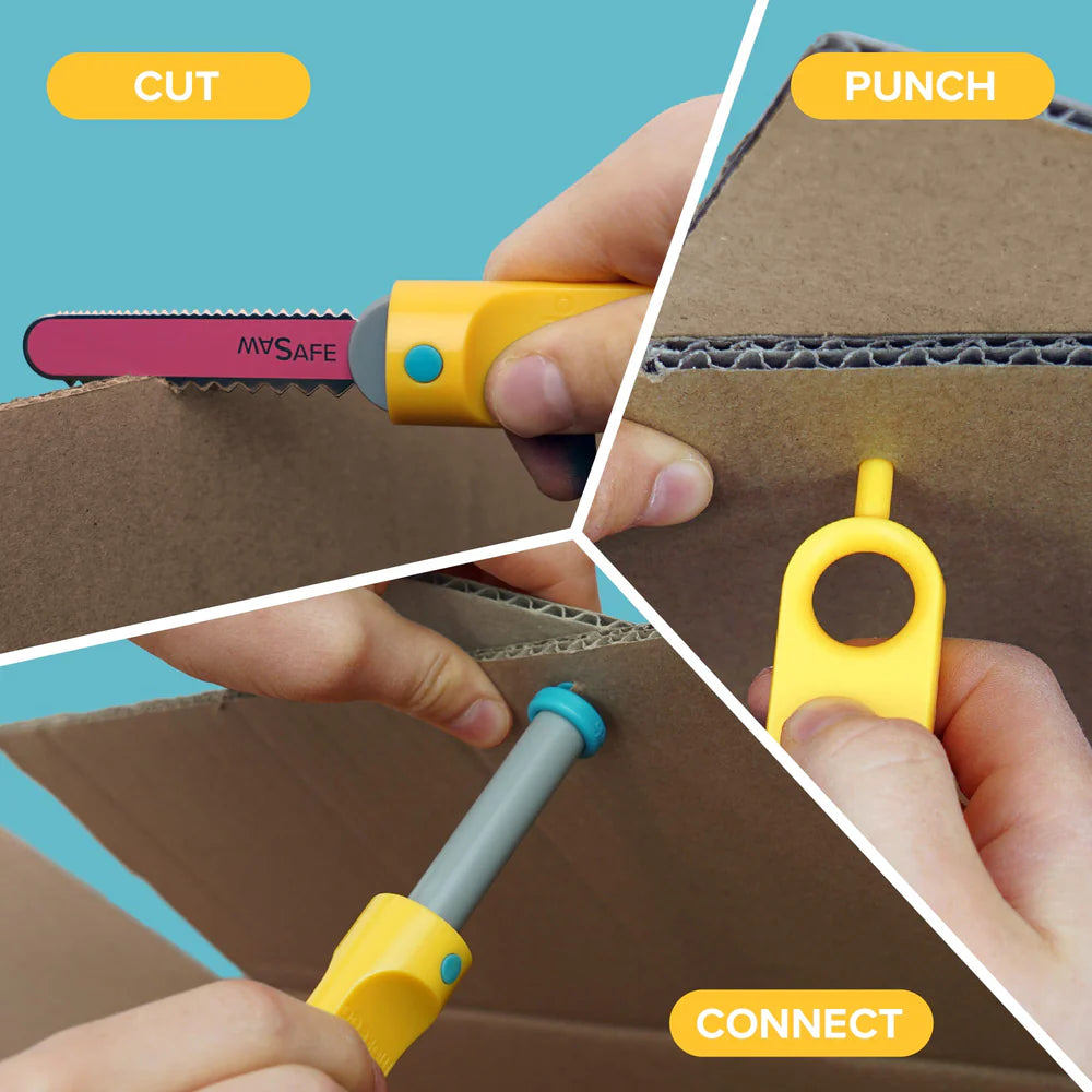 Makedo Cardboard Construction Kit - Explore Edition