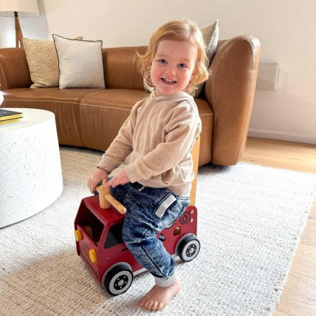 Walk and Ride Fire Engine and Block Sorter