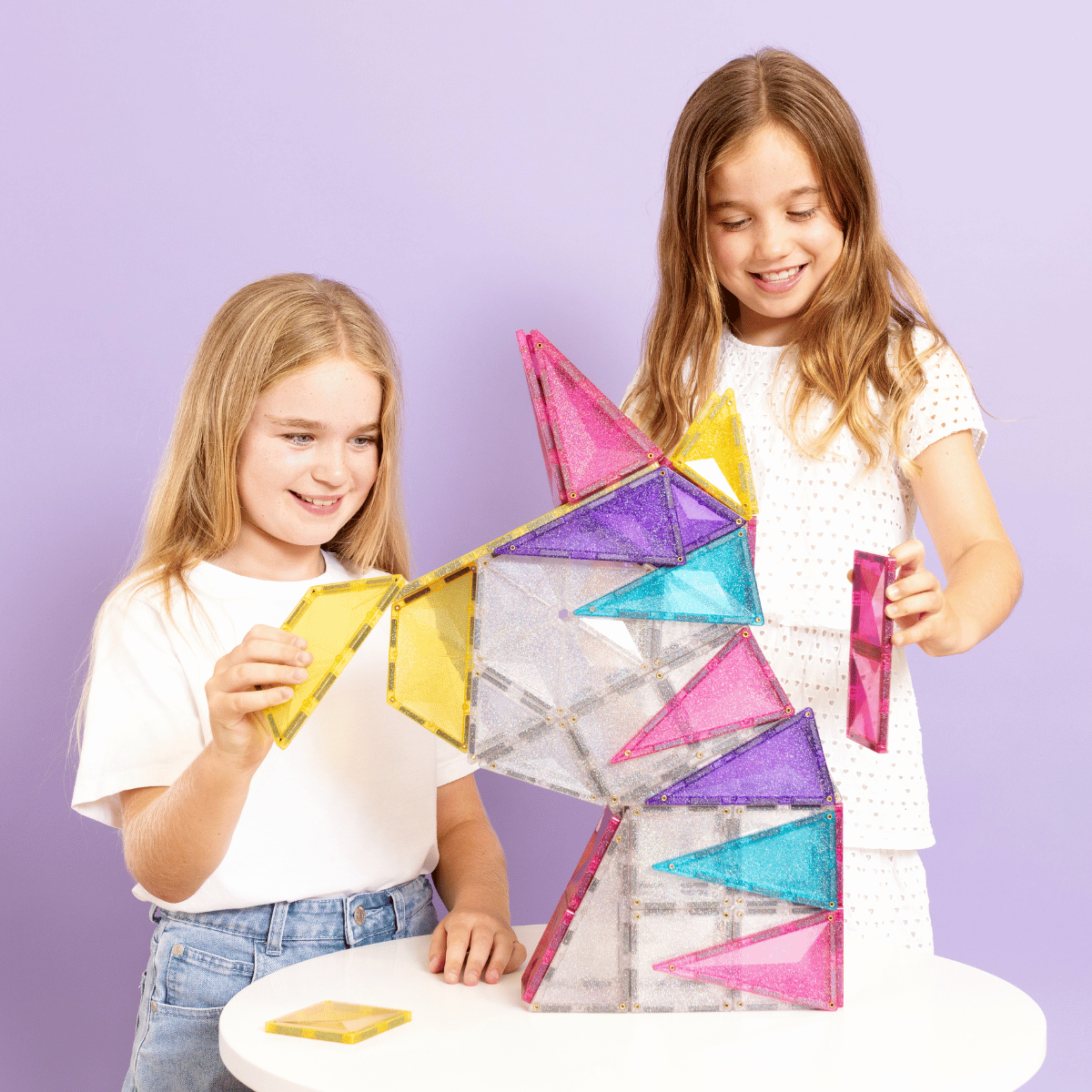 Connetix Glitter Unicorn Pack