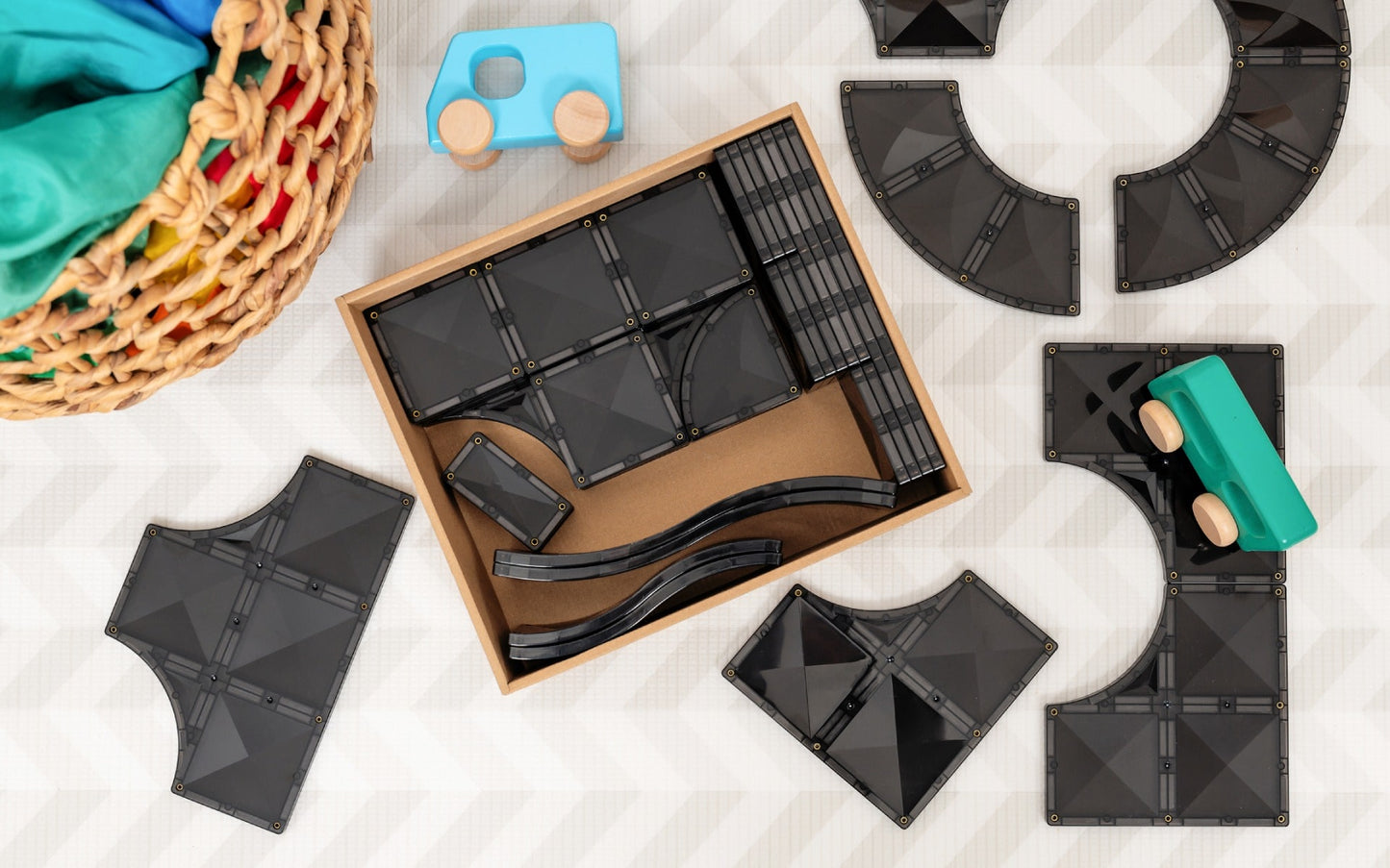 Connetix Creative Roads Pack (48 pieces)