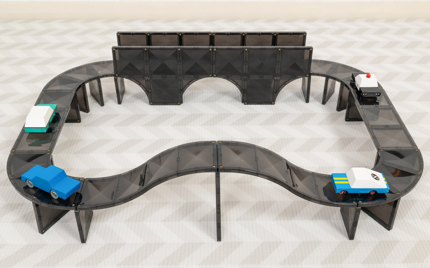 Connetix Creative Roads Pack (48 pieces)