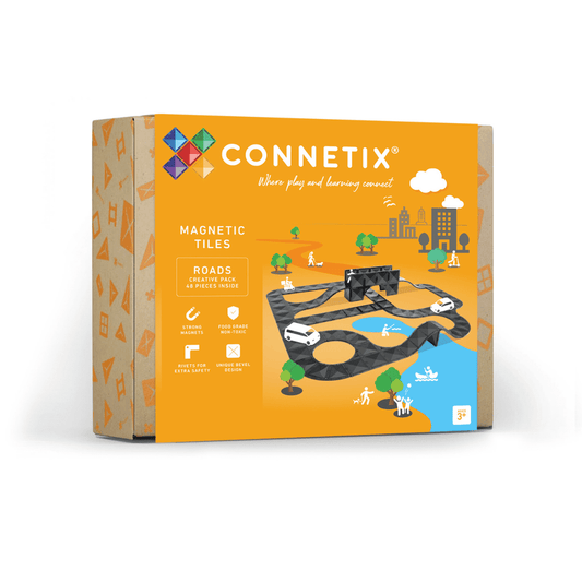 Connetix Creative Roads Pack (48 pieces)