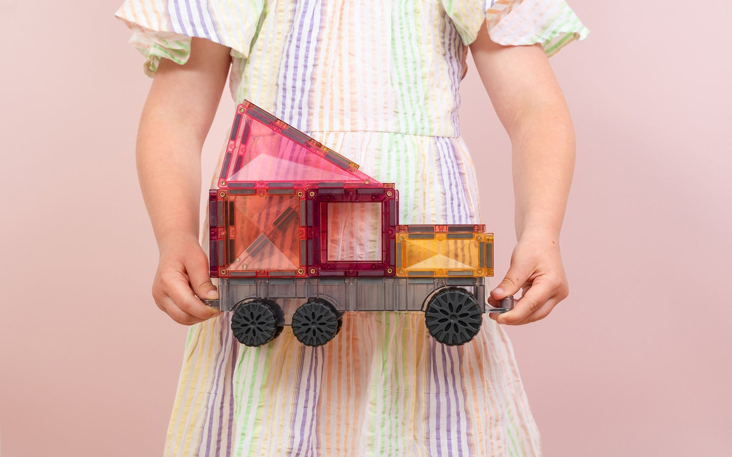 Connetix Pastel Transport Pack (50 pieces)