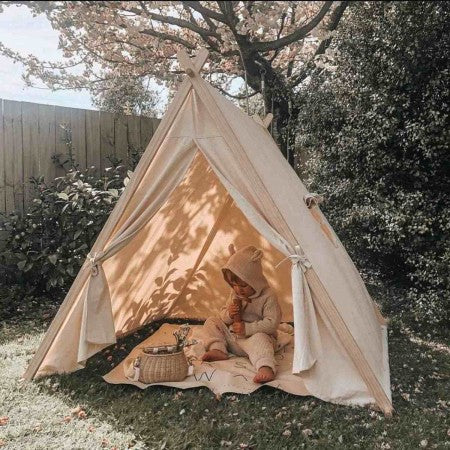 Kinderfeets Cotton Tent - Natural
