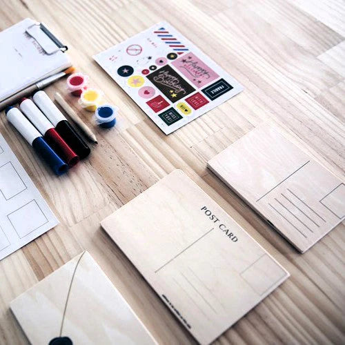 Post Box Letters Craft Kit - Wooden Toy