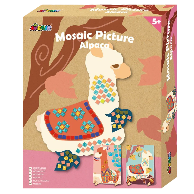 Mosaic Picture - Alpaca