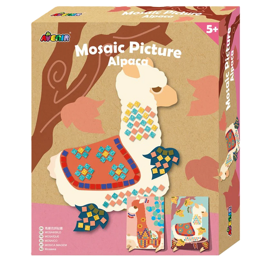 Mosaic Picture - Alpaca