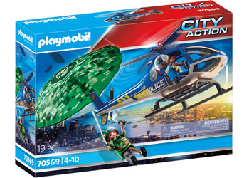 Playmobil - Police Parachute Search – product view 1