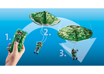 Playmobil - Police Parachute Search – product view 5