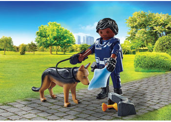 Playmobil - Policeman with Sniffer Dog – product view 2