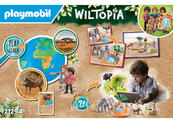 Playmobil - Elephant (with water shoot mechanism) at the water hole – product view 5