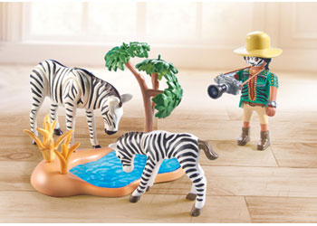 Playmobil - Photographer with zebras – product view 2