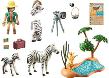 Playmobil - Photographer with zebras – product view 3