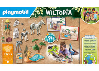 Playmobil - Photographer with zebras – product view 4