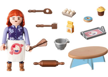 Playmobil - Pastry cook – product view 3