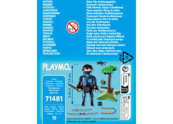Playmobil - Equipped ninja – product view 2