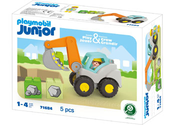 Playmobil - JUNIOR: Shovel Excavator – product view 1