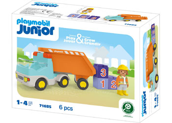 Playmobil - Junior: Dump Truck – product view 1