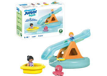Playmobil - Junior AQUA: Water Seesaw - Boat – product view 3