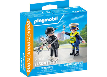 Playmobil - Policeman and Burglar – product view 1