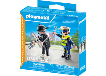 Playmobil - Policeman and Burglar – product view 7