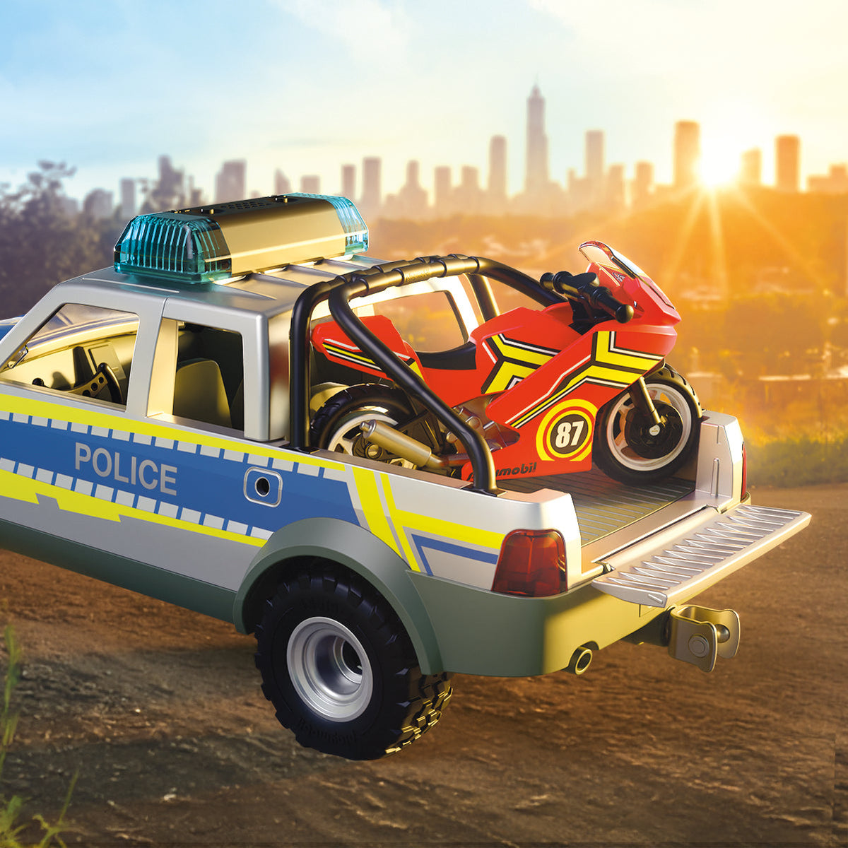 Playmobil - Police Chase with Pick-Up Truck – product view 2