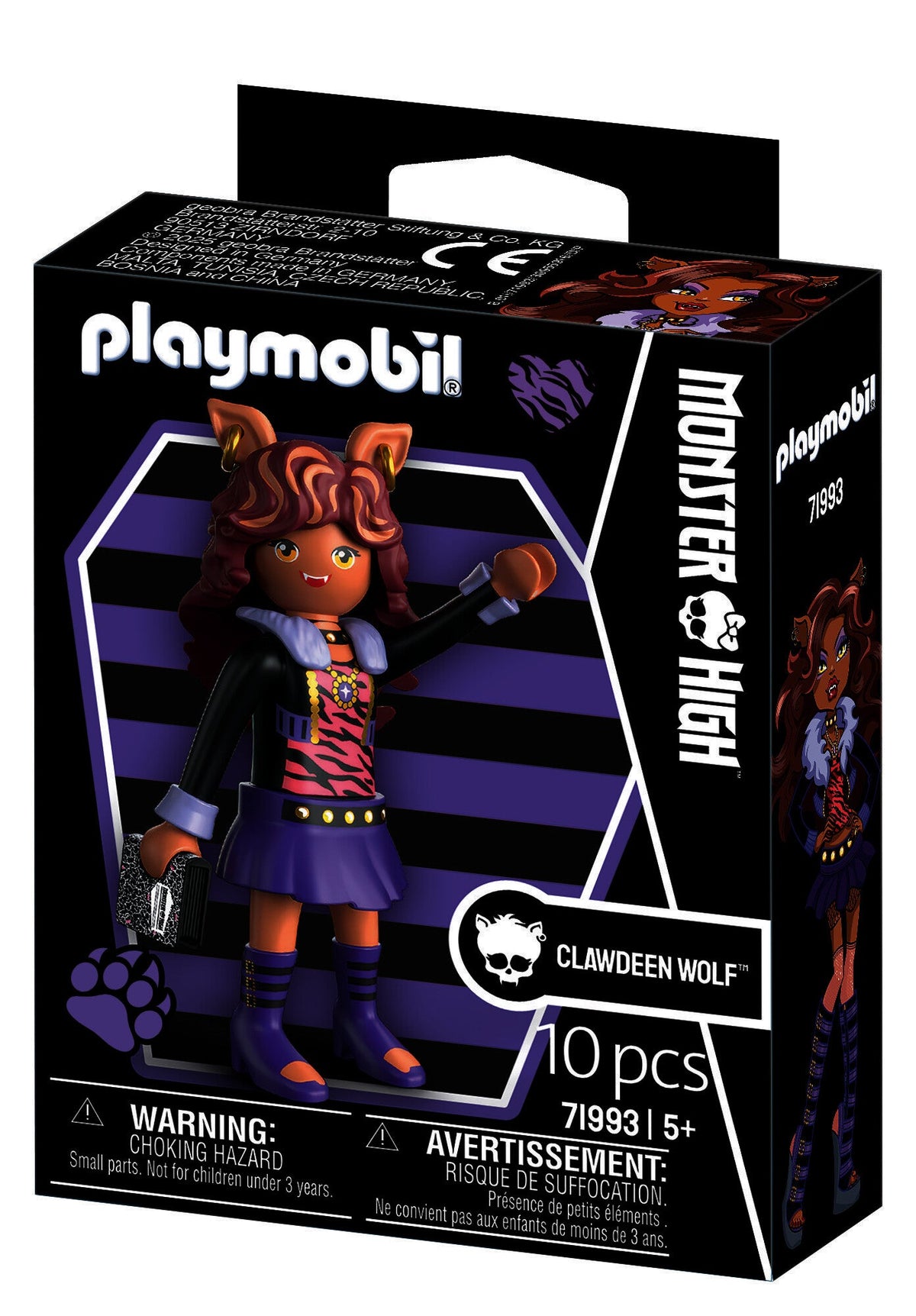 Playmobil x Monster High Clawdeen Wolf – product view 1