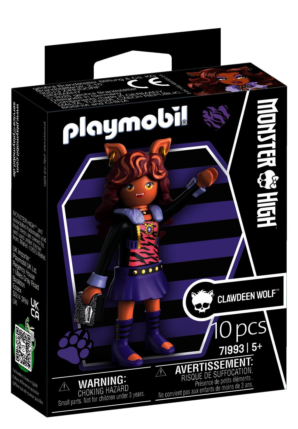 Playmobil x Monster High Clawdeen Wolf – product view 3