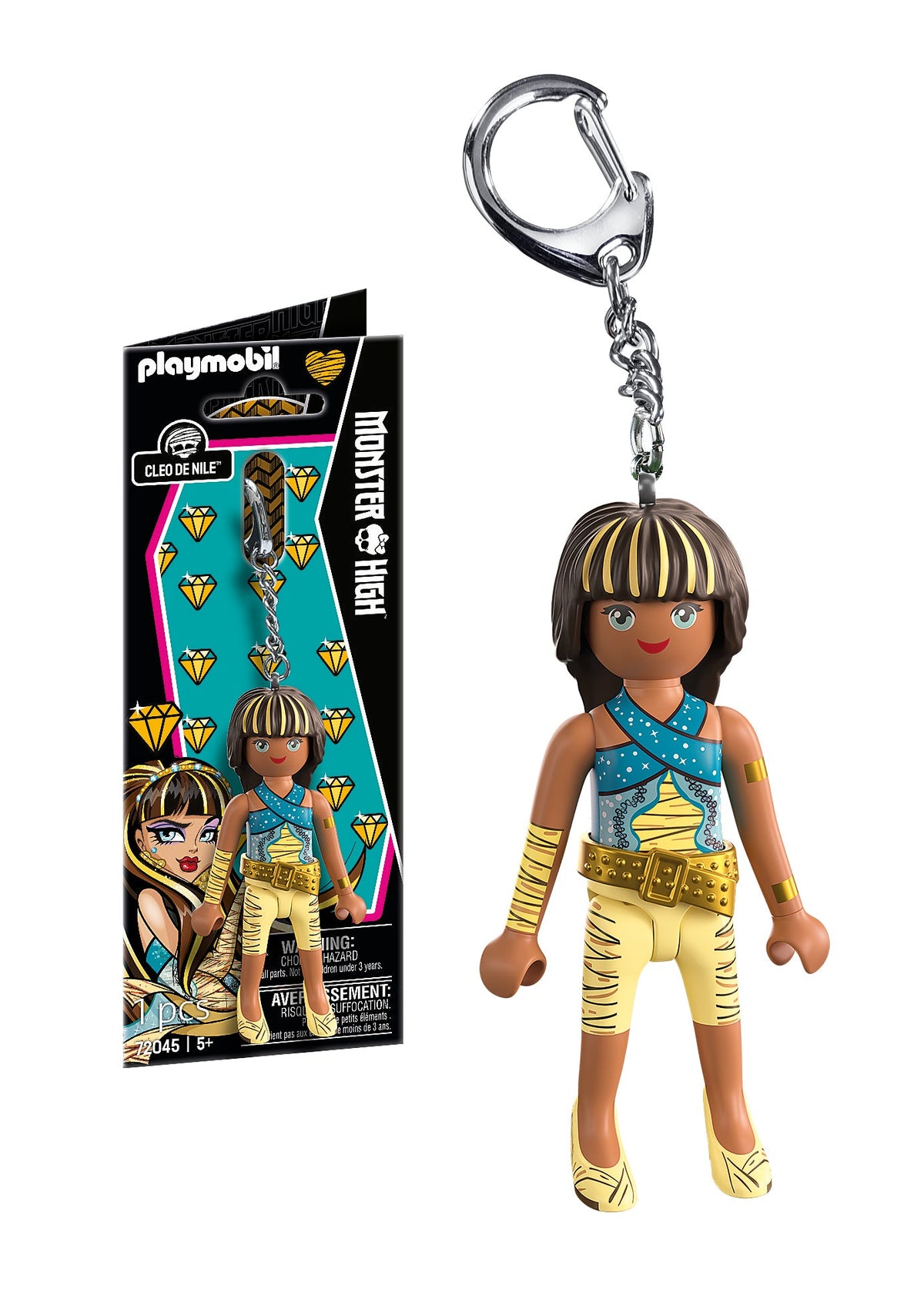 Playmobil - Monster High Cleo De Nile Keychain – product view 3