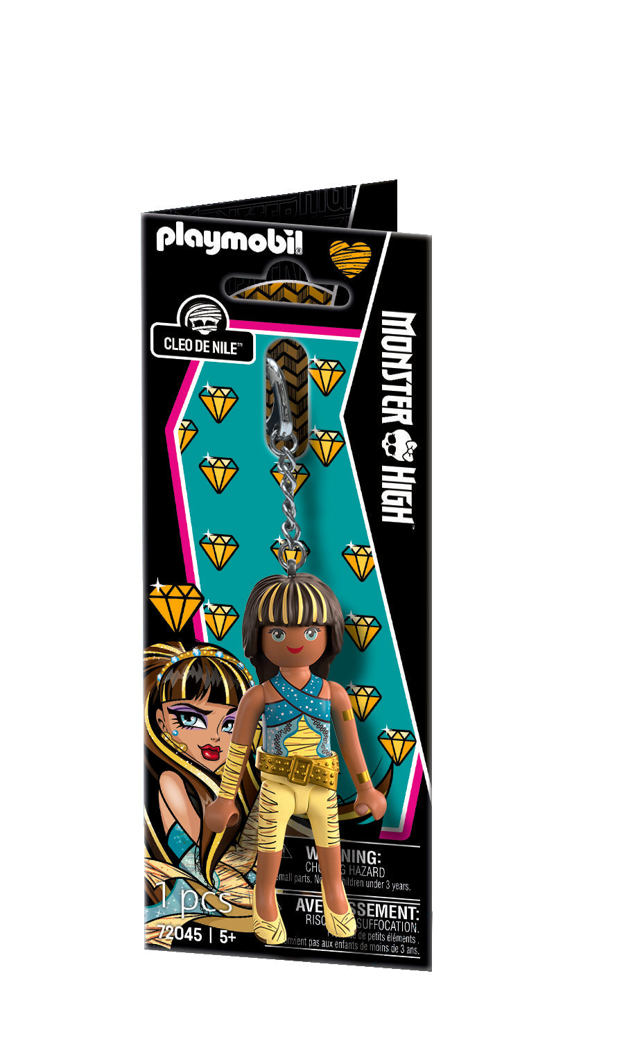 Playmobil - Monster High Cleo De Nile Keychain – product view 5