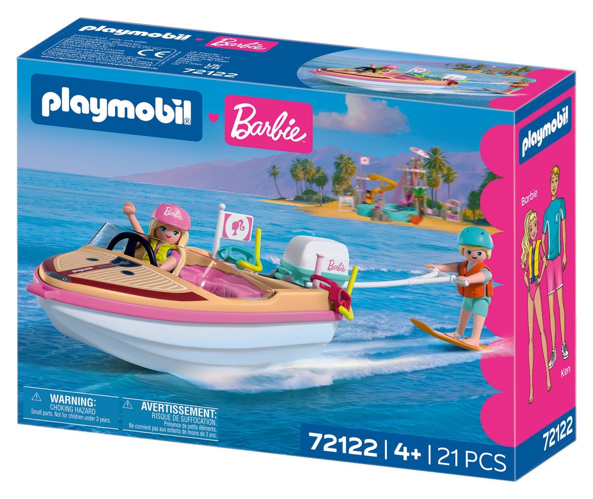 Playmobil x Barbie Adventure Boat – product view 1