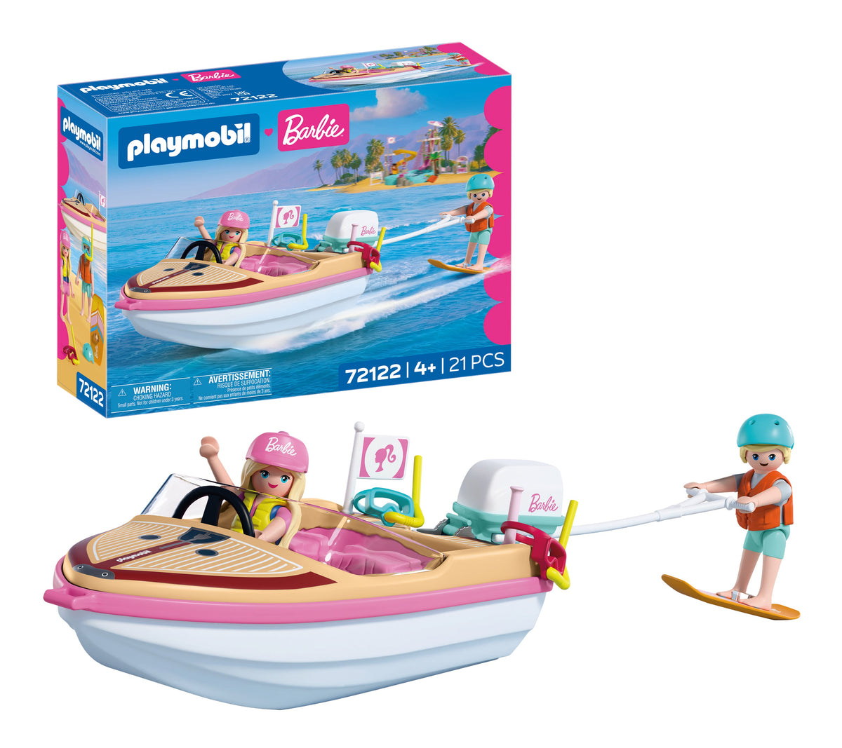 Playmobil x Barbie Adventure Boat – product view 3