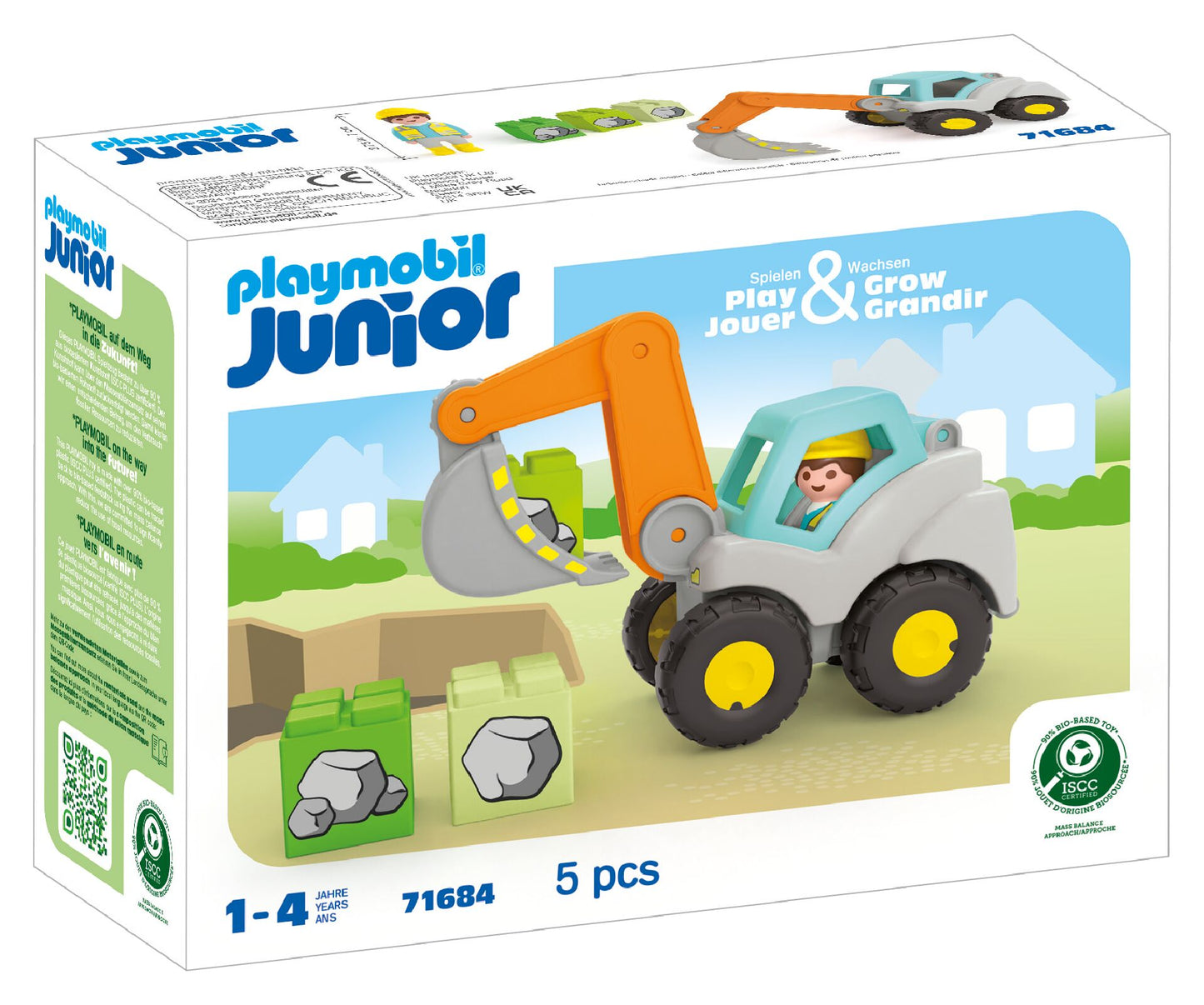 Playmobil - JUNIOR: Shovel Excavator