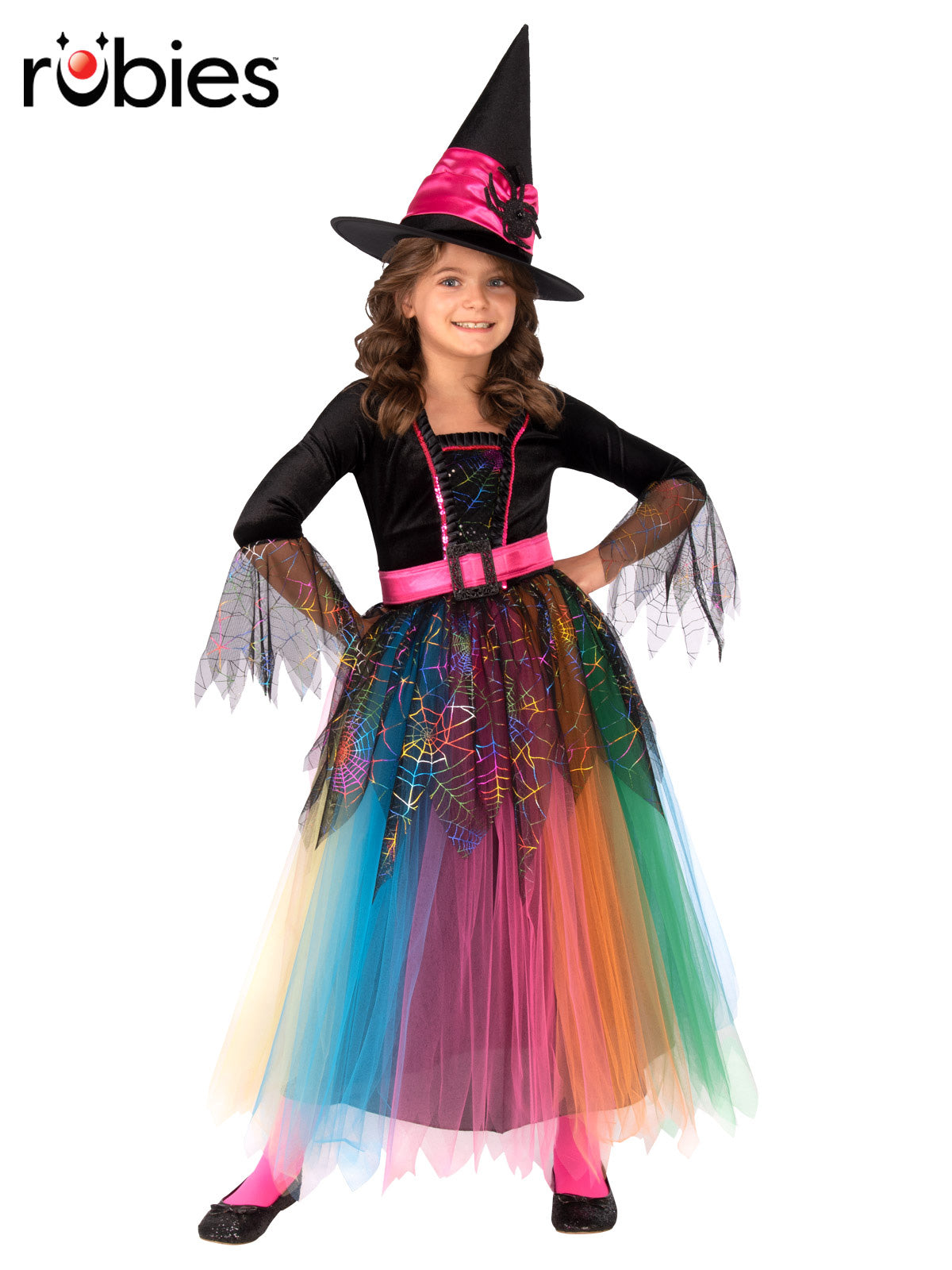 Spider Witch Costume – Child – original Rubie’s supplier image