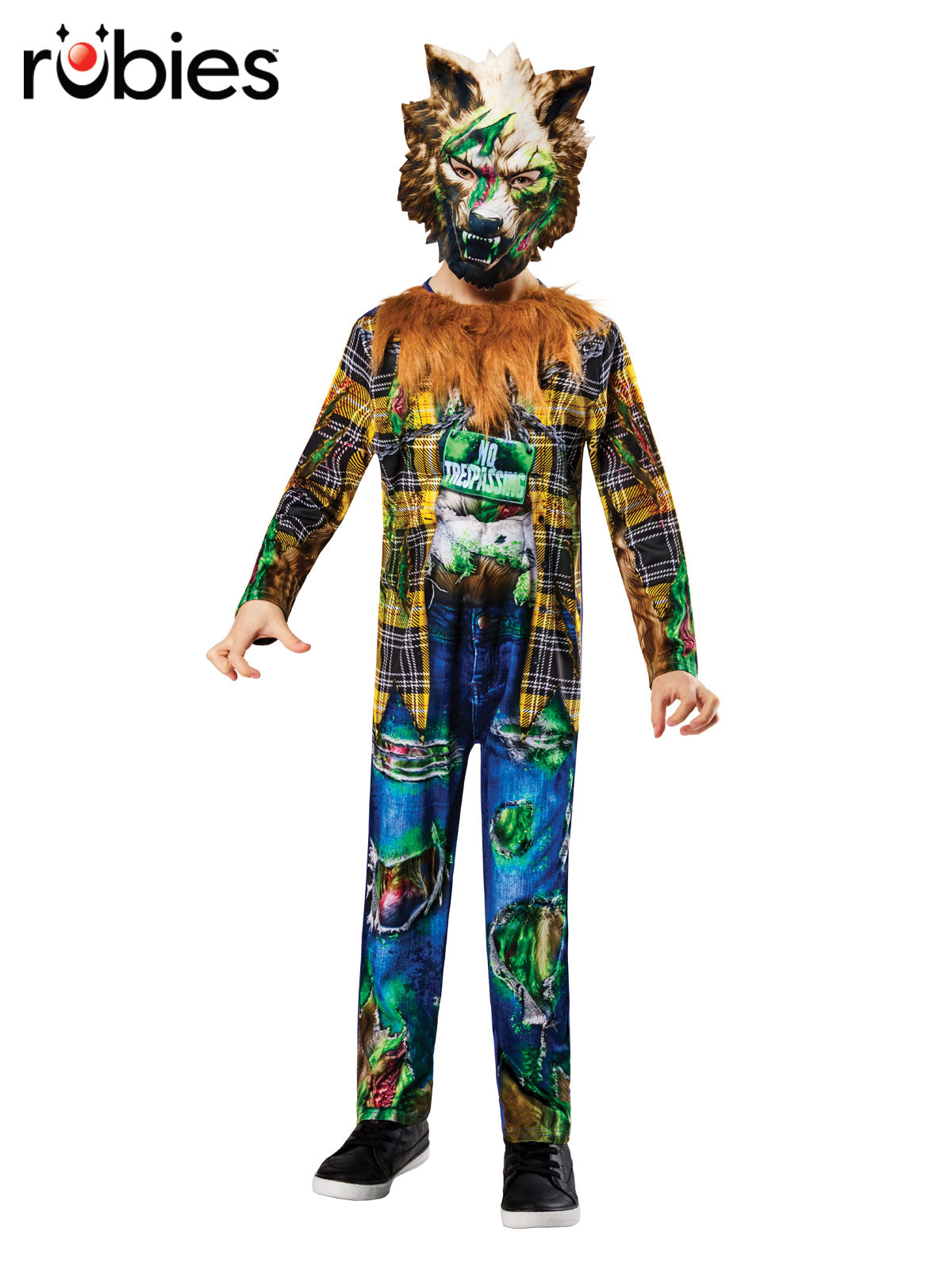 Toxic Werewolf Costume – Child – original Rubie’s supplier image