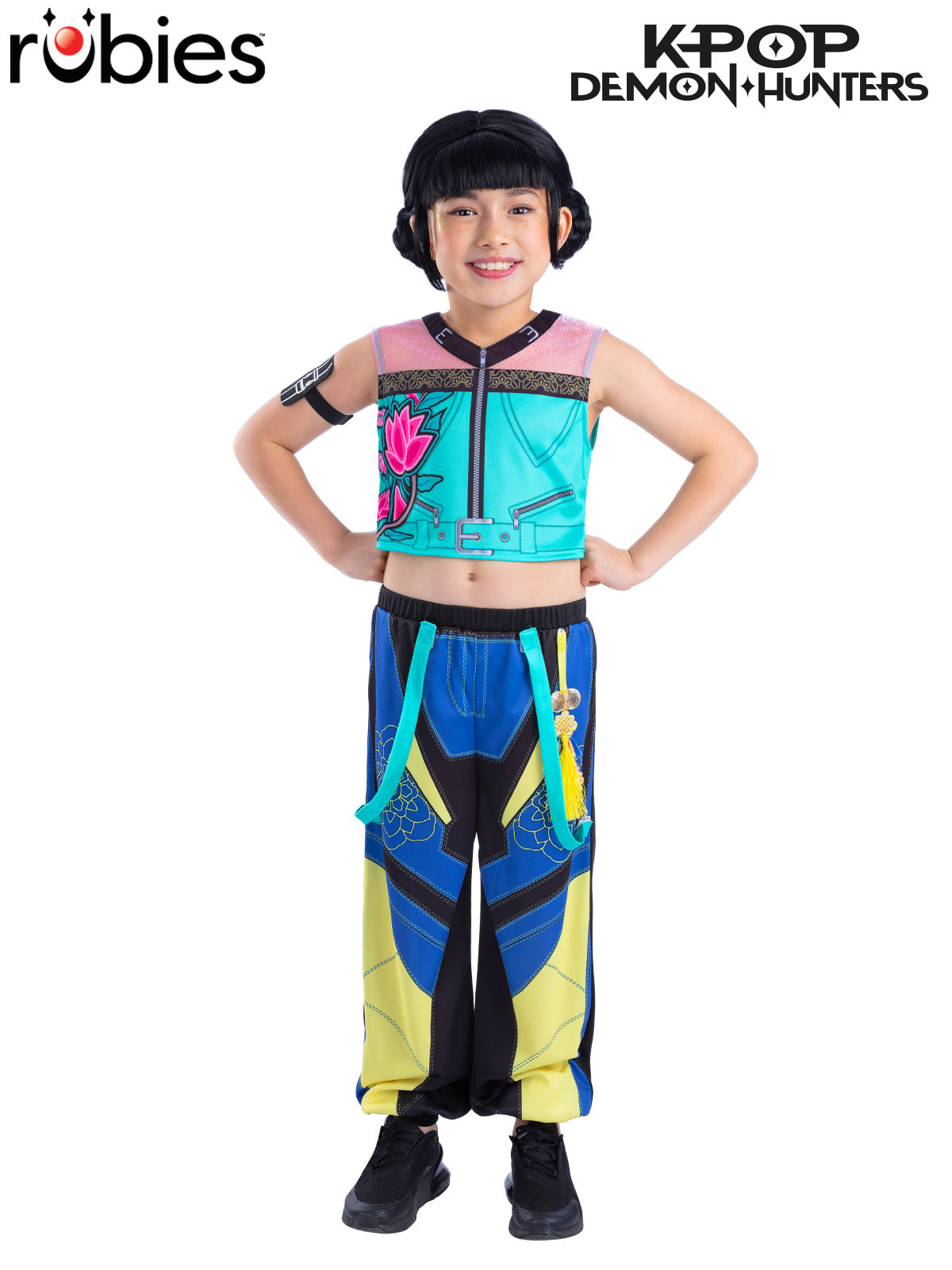 K-Pop Demon Hunters Zoey Costume – Child – original Rubie’s supplier image