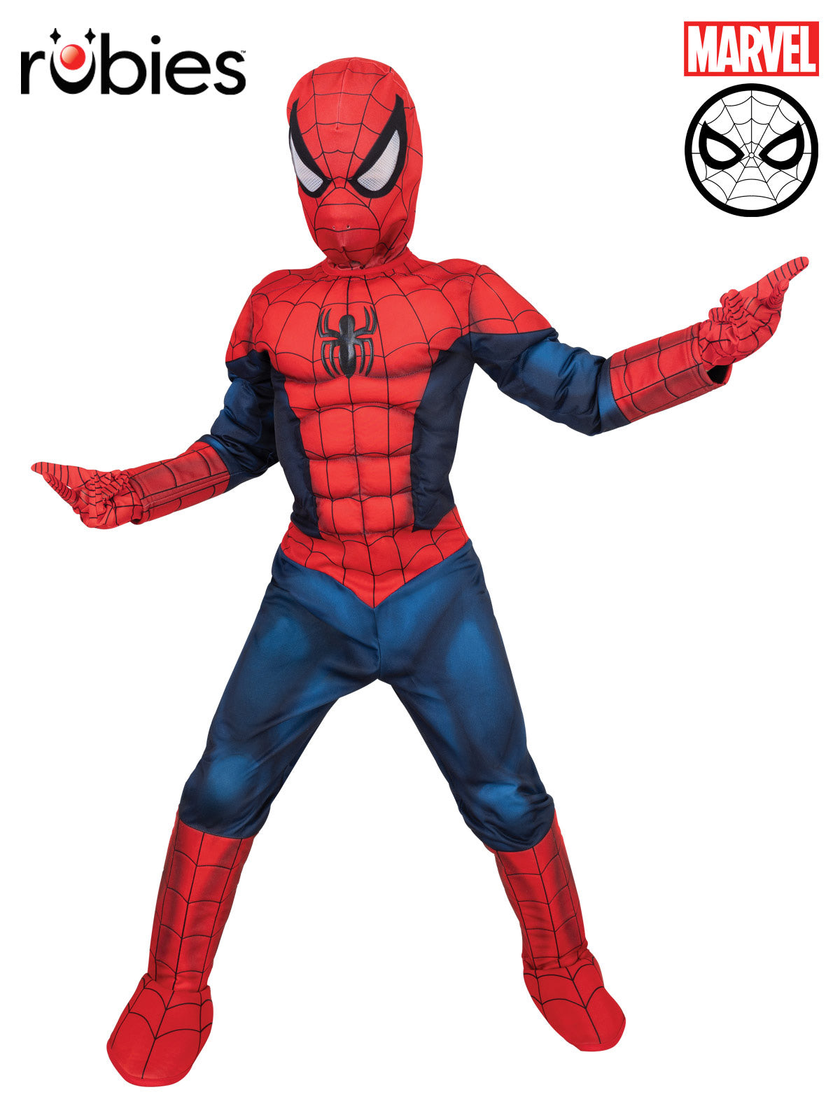 Spider-Man Premium Costume – Child – original Rubie’s supplier image