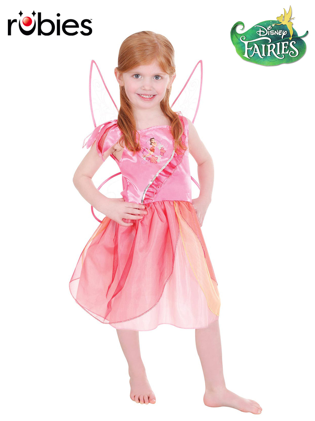 Rosetta Fairy Deluxe Costume – Child – original Rubie’s supplier image